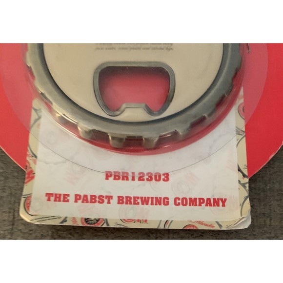 Old Milwaukee Beer Bottle Opener Metal Belt Buckle Pabst Brewing Company NEW - Picture 6 of 11